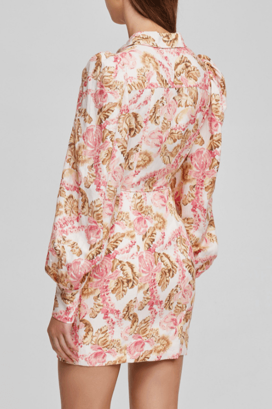 Significant Other Leonie Mini Dress Print Size 10 - Image 3