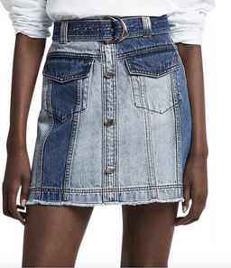 Aje Freecycle Denim Skirt for rent on The Volte - image 1