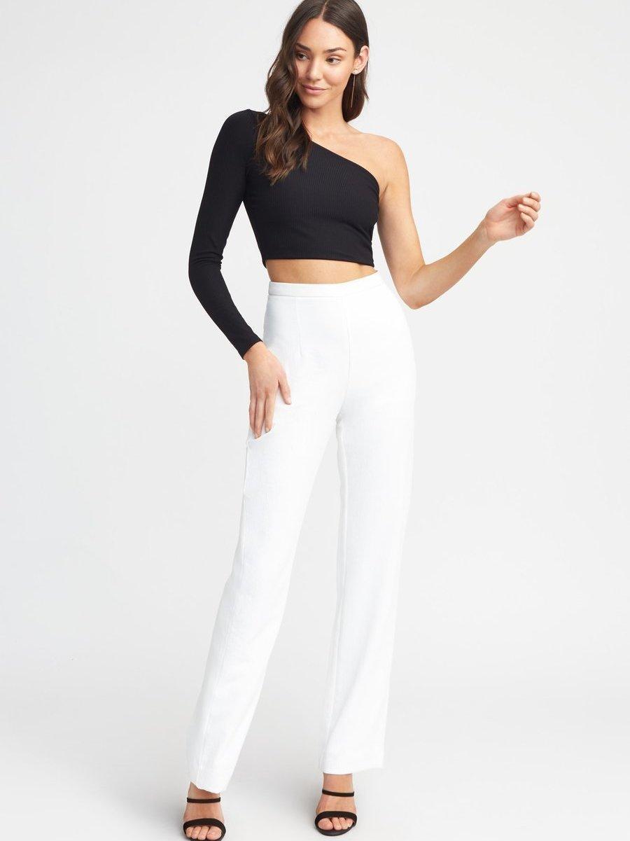 Kookai Dayna Pants White Size AU 10 for rent on The Volte - main image