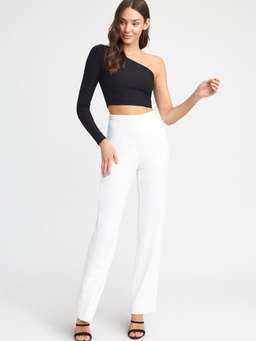 Kookai Dayna Pants White Size AU 10 for rent on The Volte - image 1