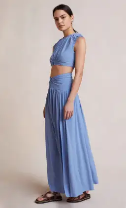 Bec & Bridge Minx Top and Skirt Set Blue Size 8 for rent on The Volte - image 3