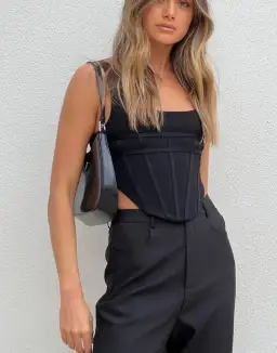 BIANCA AND BRIDGETT - CARTIA PANT + CROP for rent on The Volte - image 2