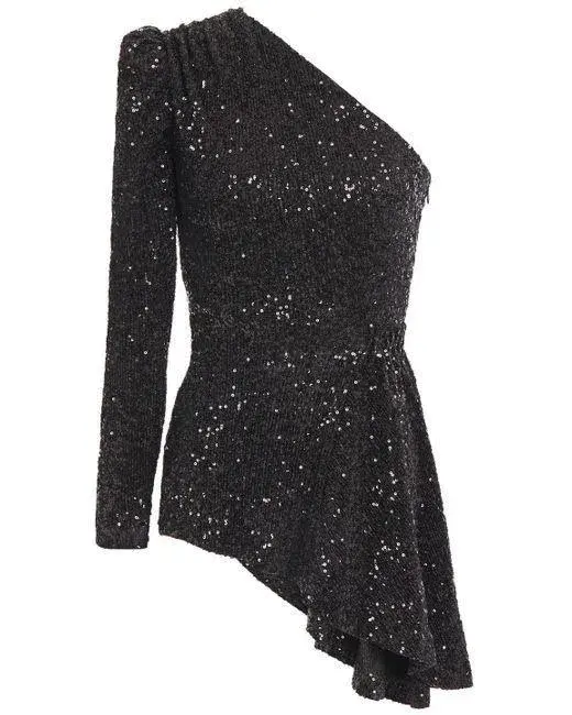 Rebecca Vallance Mica One Sleeve Top for rent on The Volte - main image