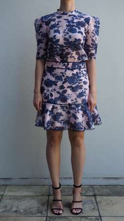 Keepsake the Label Halo Blouse Size S and Skirt Size L Set Print for rent on The Volte - image 1