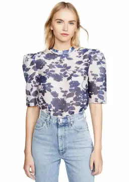 Keepsake the Label Halo Blouse Size S and Skirt Size L Set Print for rent on The Volte - image 5