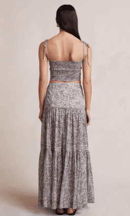 Bec & Bridge Sahara Crop Top and Maxi Skirt Print Size 8 for rent on The Volte - image 4