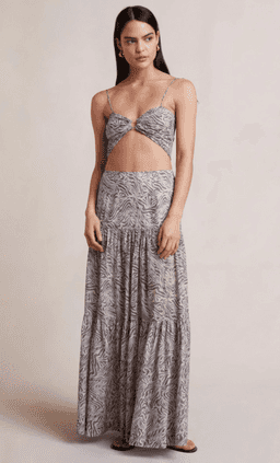Bec & Bridge Sahara Crop Top and Maxi Skirt Print Size 8 for rent on The Volte - image 1
