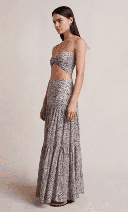 Bec & Bridge Sahara Crop Top and Maxi Skirt Print Size 8 for rent on The Volte - image 2