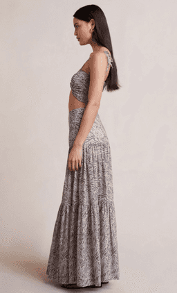 Bec & Bridge Sahara Crop Top and Maxi Skirt Print Size 8 for rent on The Volte - image 3