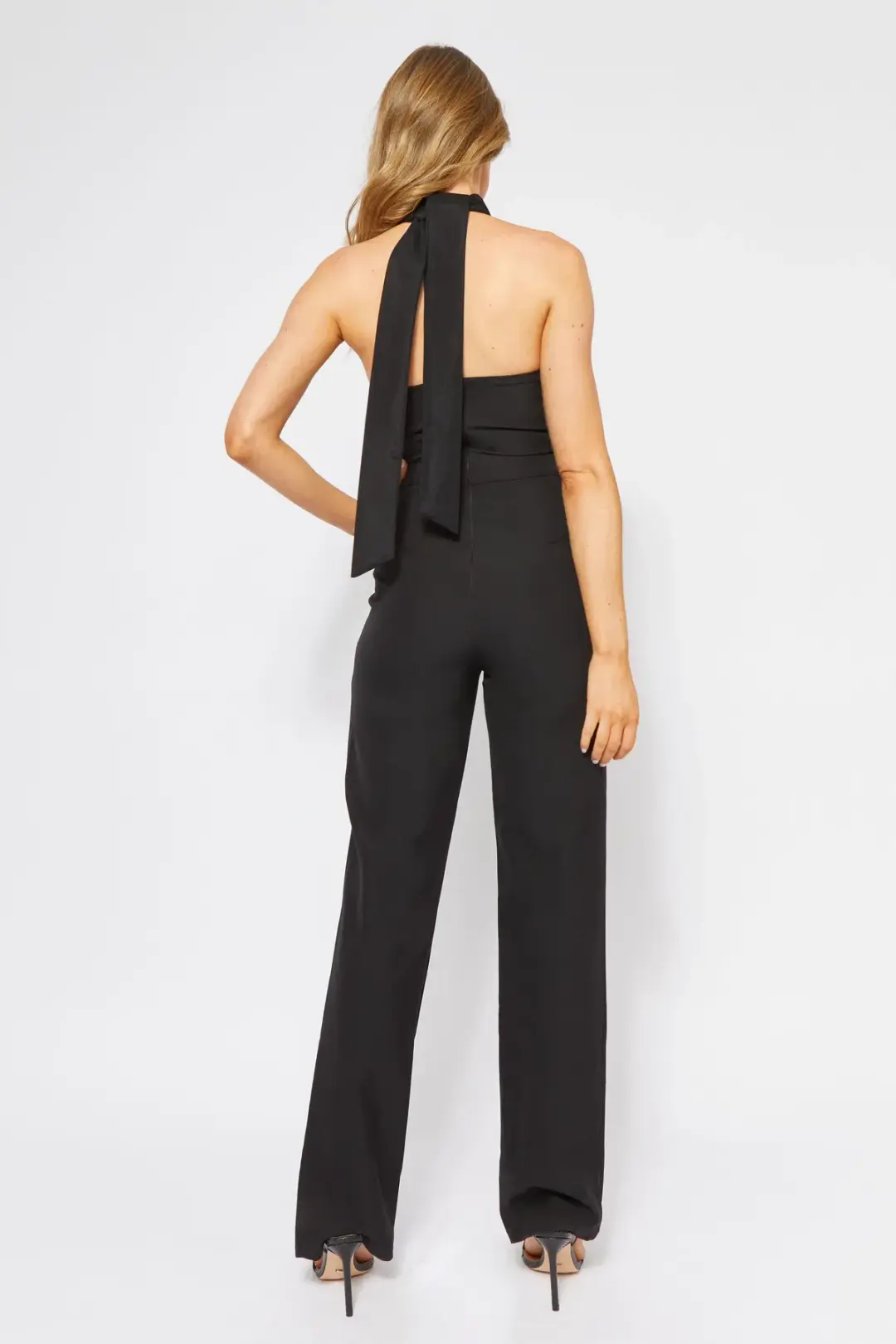 Bianca and Bridgett Willow Jumpsuit Black Size 2 for rent on The Volte - main image
