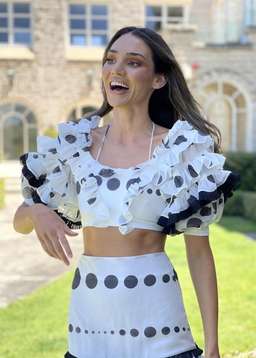 Mackenzie Mode Storybook Dress Polka Dot Size 8 for rent on The Volte - image 6