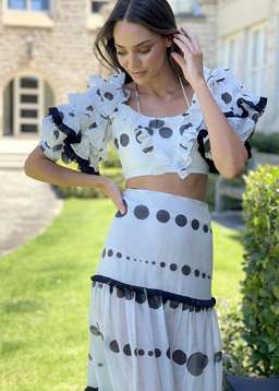 Mackenzie Mode Storybook Dress Polka Dot Size 8 for rent on The Volte - image 2