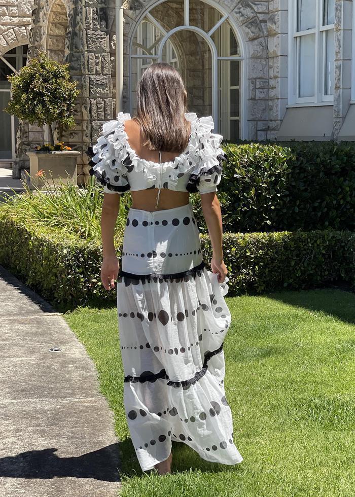 Mackenzie Mode Storybook Dress Polka Dot Size 8 for rent on The Volte - main image