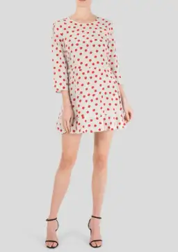 Realisation Par Open Back Dress Print Size 8