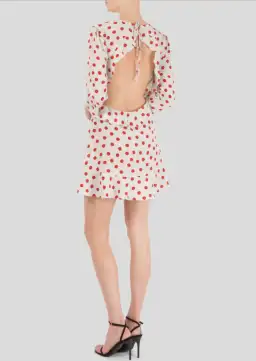 Realisation Par Open Back Dress Print Size 8