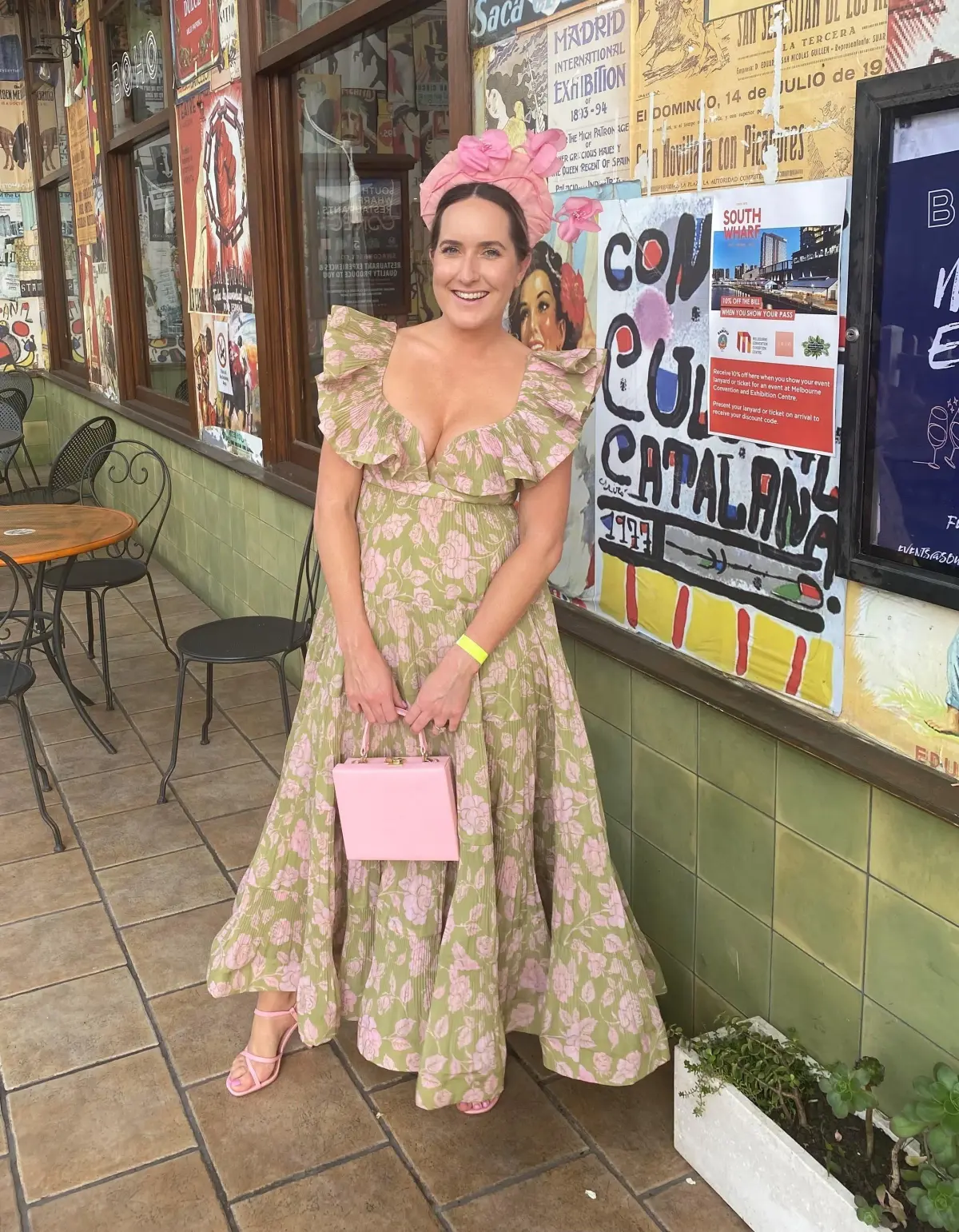 Zimmermann The Lovestruck Pleated Gown Floral Print Size 2 / AU 12 - Image 2