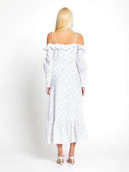 ALICE MCCALL PORCELAIN LIMONATA MIDI DRESS - SIZE 10 AU/6 US (RRP $395) for rent on The Volte - image 4