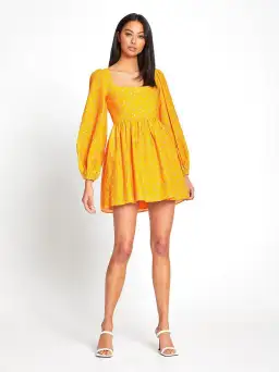 Alice McCall Limonata Mini Dress Apricot Size 6 for rent on The Volte - image 5