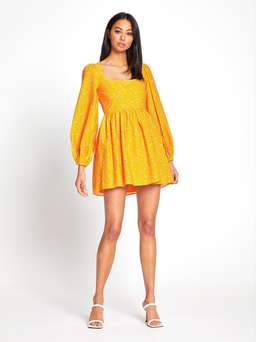 Alice McCall Limonata Mini Dress Apricot Size 6 for rent on The Volte - image 1