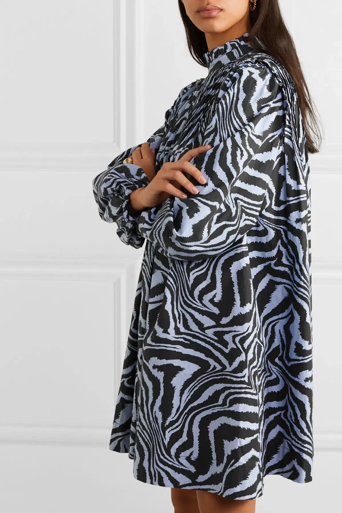 Ganni poplin dress - Image 2