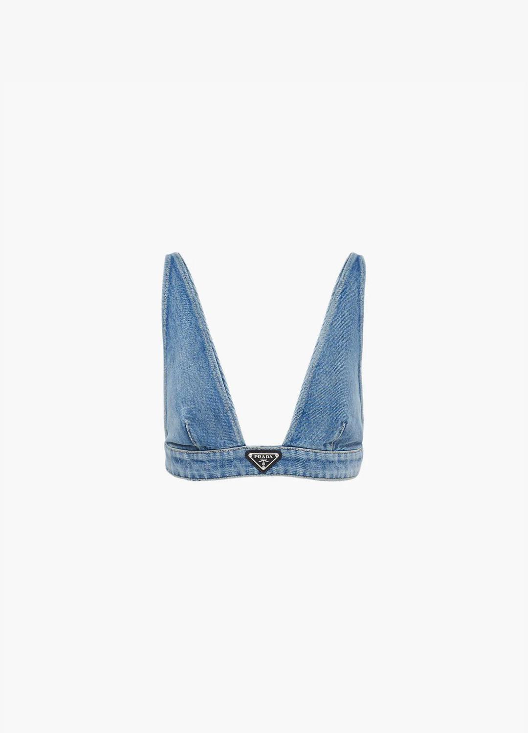 PRADA DENIM BRA for rent on The Volte - main image