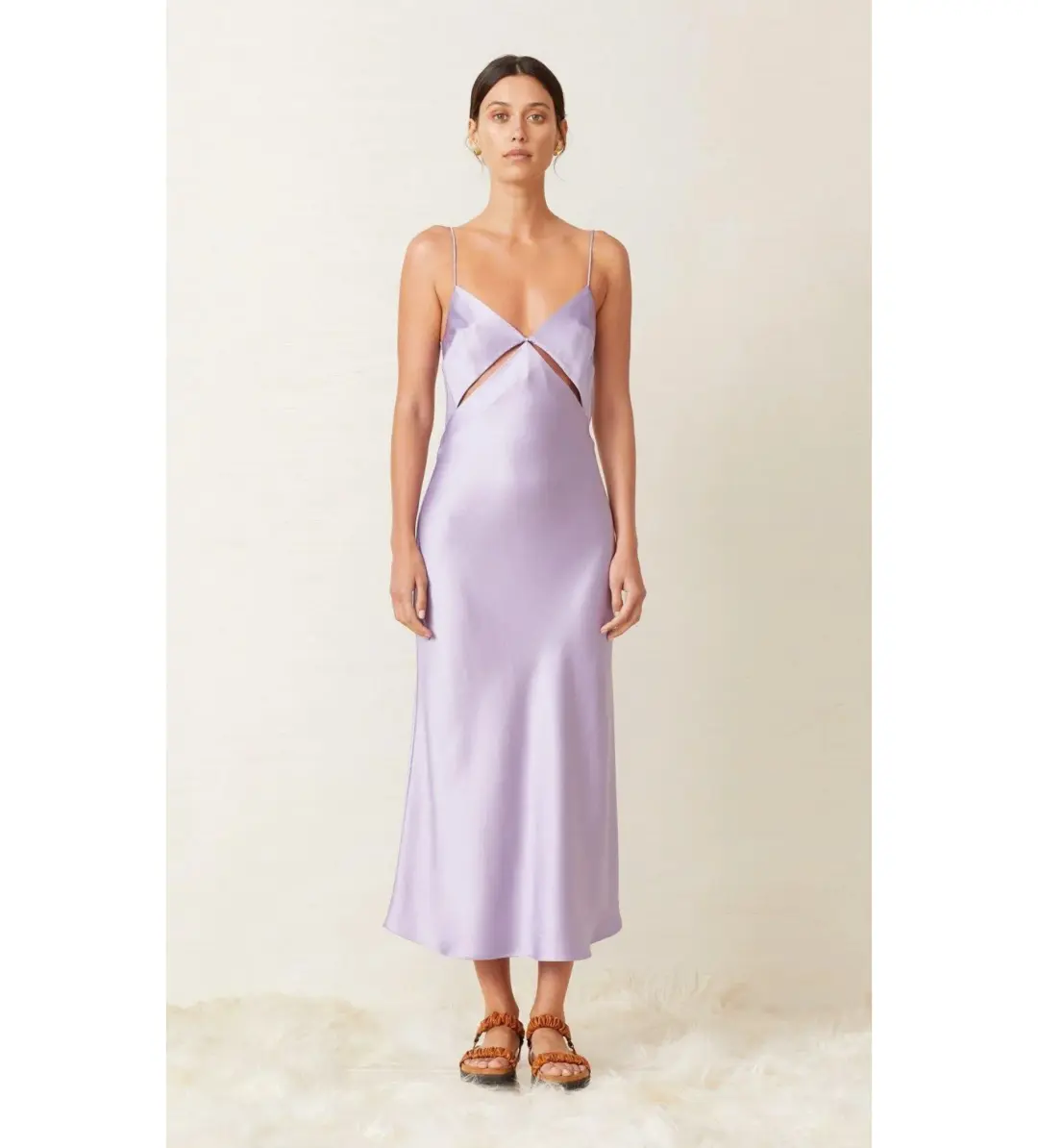 Mila Midi by Bec & Bridge in Purple Size 6 for rent on The Volte - main image