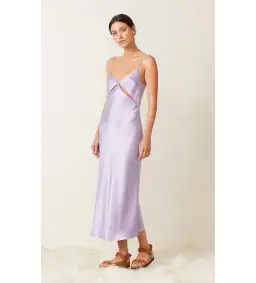 Mila Midi by Bec & Bridge in Purple Size 6 for rent on The Volte - image 2