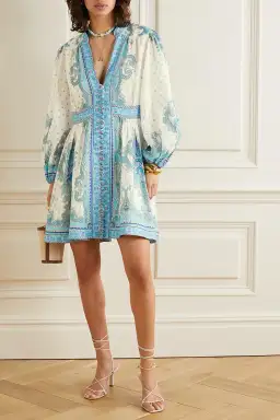 Zimmermann Bells Paisley Dress Print Size 10