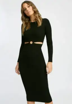 LONG SLEEVE CUT OUT DRESS for rent on The Volte - image 2