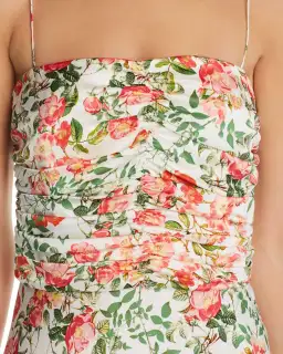 Bec & Bridge Camellia Delights Midi Dress Print Size 6