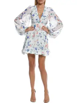 Alice McCall Bluebell Mini Dress Print Size 8 for rent on The Volte - image 1