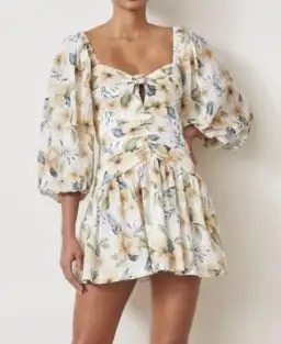 Bec and Bridge Fleurette Mini Dress Print Size 8 for rent on The Volte - image 2