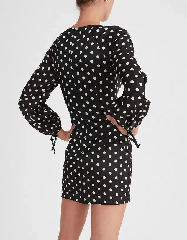 Hansen & Gretel Kateryna Dress Polka Dot Print Size 6 for rent on The Volte - main image