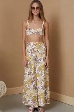 Bec & Bridge Clara Bodice Top Print Size 6 for rent on The Volte - image 1