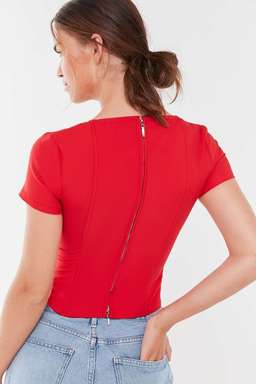 I. AM. GIA Evita Top Red Size M for rent on The Volte - image 2
