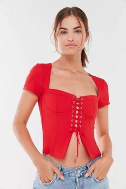 I. AM. GIA Evita Top Red Size M for rent on The Volte - image 1