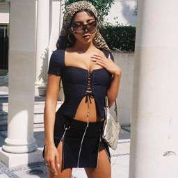 I. AM. GIA Evita Top Black Size 10 for rent on The Volte - image 1