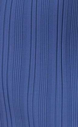 Bec & Bridge Esme Knit Crop Top & Midi Skirt Set Blue Size 8 for rent on The Volte - image 5