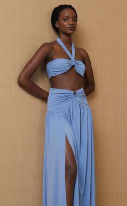Bec & Bridge Minx Bandeau Top Dusk Blue Size 8 for rent on The Volte - image 2