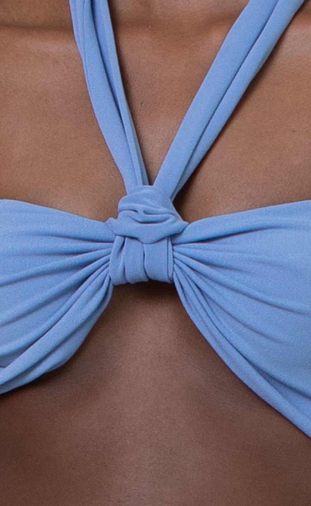 Bec & Bridge Minx Bandeau Top Dusk Blue Size 8 for rent on The Volte - main image