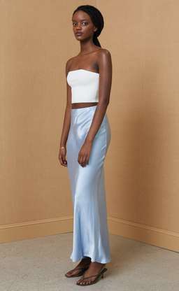 Bec & Bridge Citrus Sweetie Maxi Skirt - Blue - Size 8 for rent on The Volte - image 3