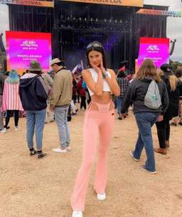 I.AM.GIA O Mighty OG G-String Flare Pants Pink Size / AU 8 for rent on The Volte - image 2