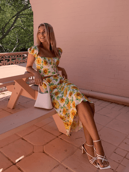 Bec & Bridge Francine Silk Top Print Size 10 for rent on The Volte - image 5