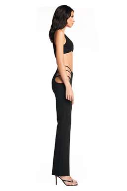 I. AM. GIA Lucid Crop Top & Pants Set Black Size XXS for rent on The Volte - image 3