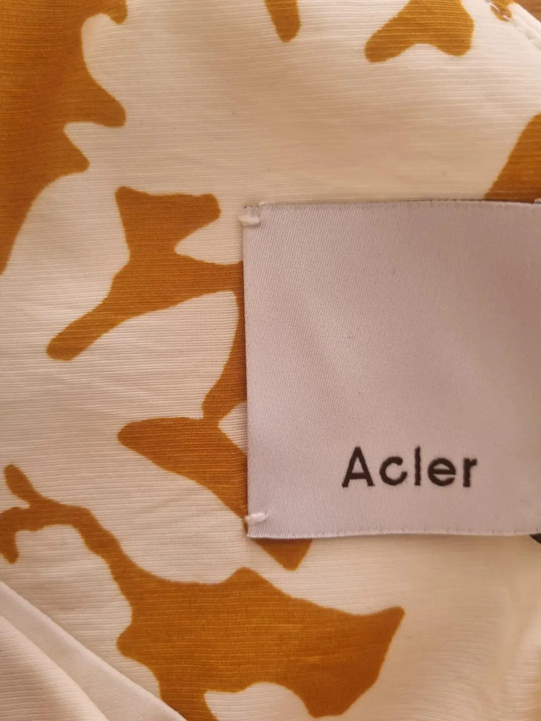 ACLER - Dana Dress in Sienna Shadow for rent on The Volte - main image