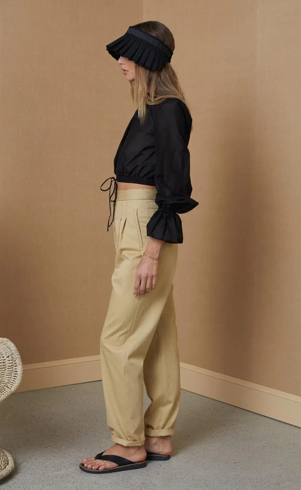 Bec and Bridge Papillon Blouse Black Size 8 for rent on The Volte - main image