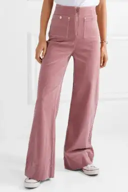 Alice McCall Corduroy Bluesy Jeans Pink Size AU 4 for rent on The Volte - image 1