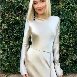 Bec and Bridge Kaia Long Sleeve Dress Cream Size 10