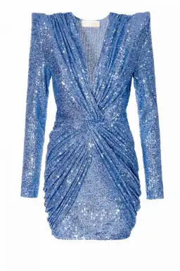 AGGI Sukienka Jennifer illusion blue dress for rent on The Volte - image 3