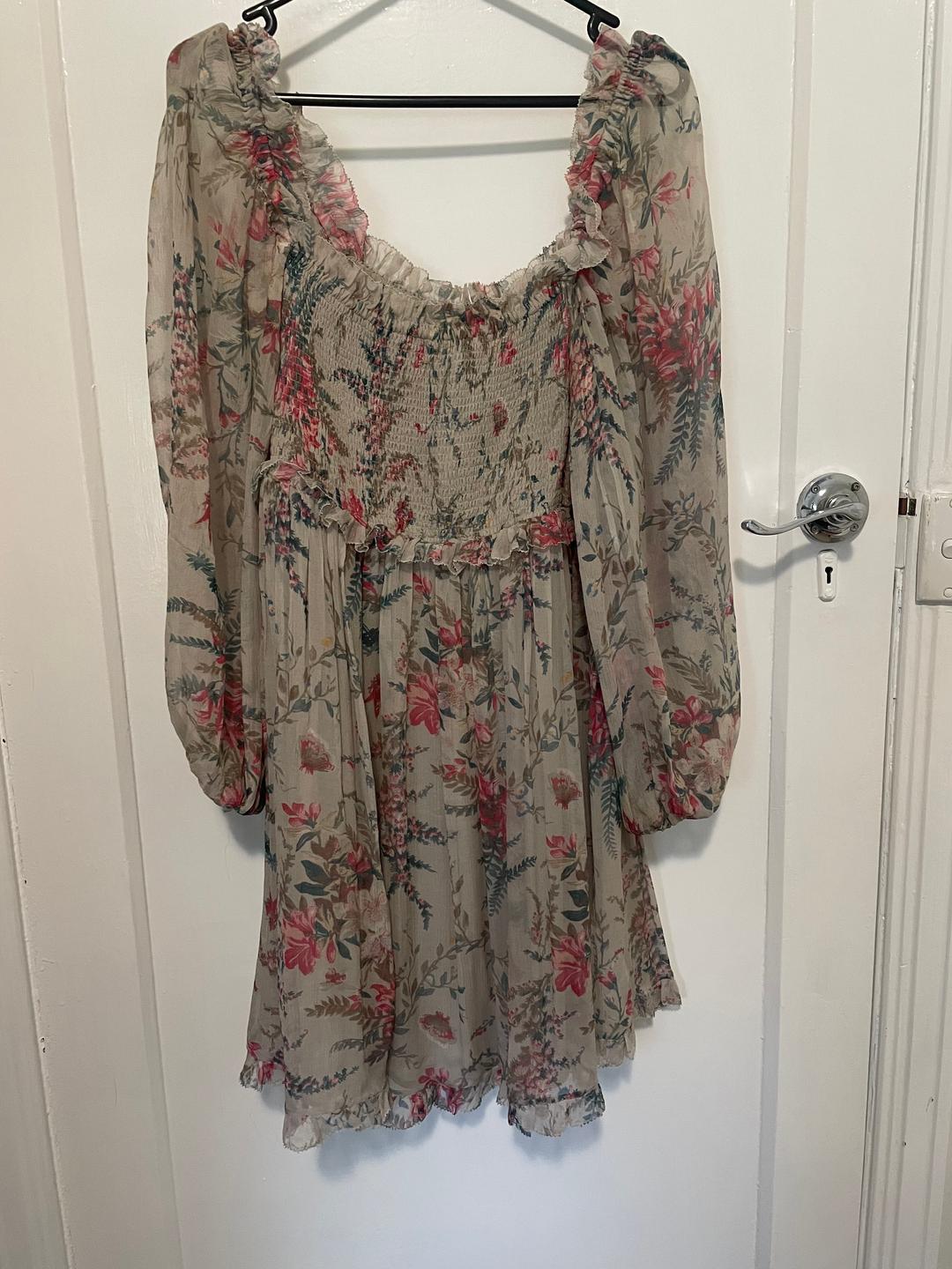 Zimmermann Bayou Flare Short Dress Size 3 for rent on The Volte - main image